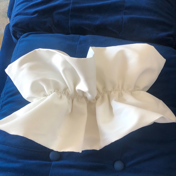 Zara Voluminous Bandeau Top - Picture 7 of 10